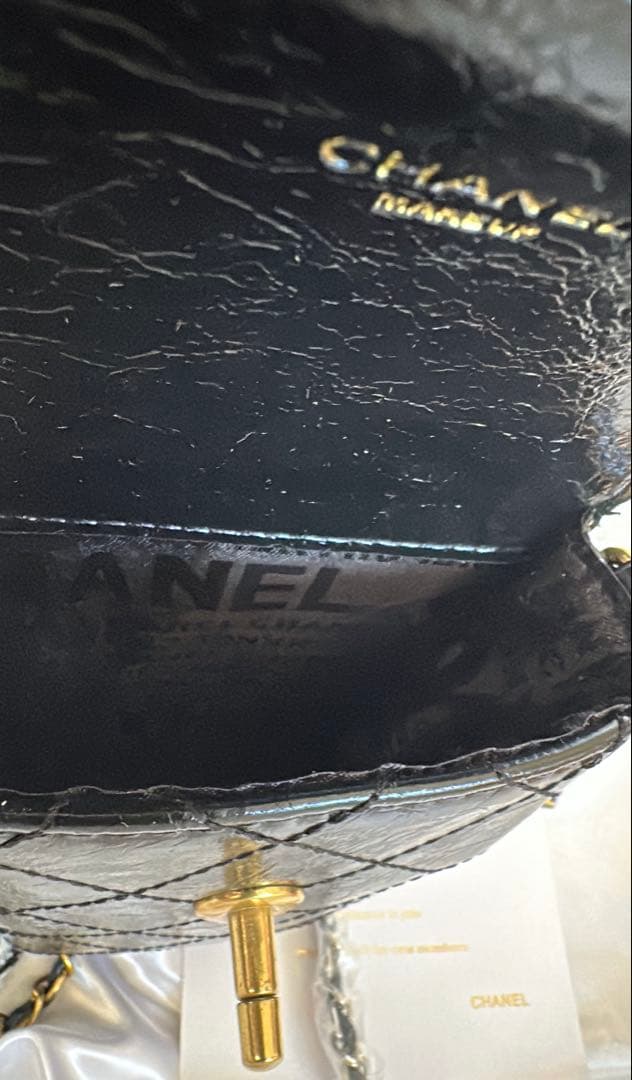 非売品 シャネル ノベルティ スマホポーチ ミニバッグ 斜め掛け