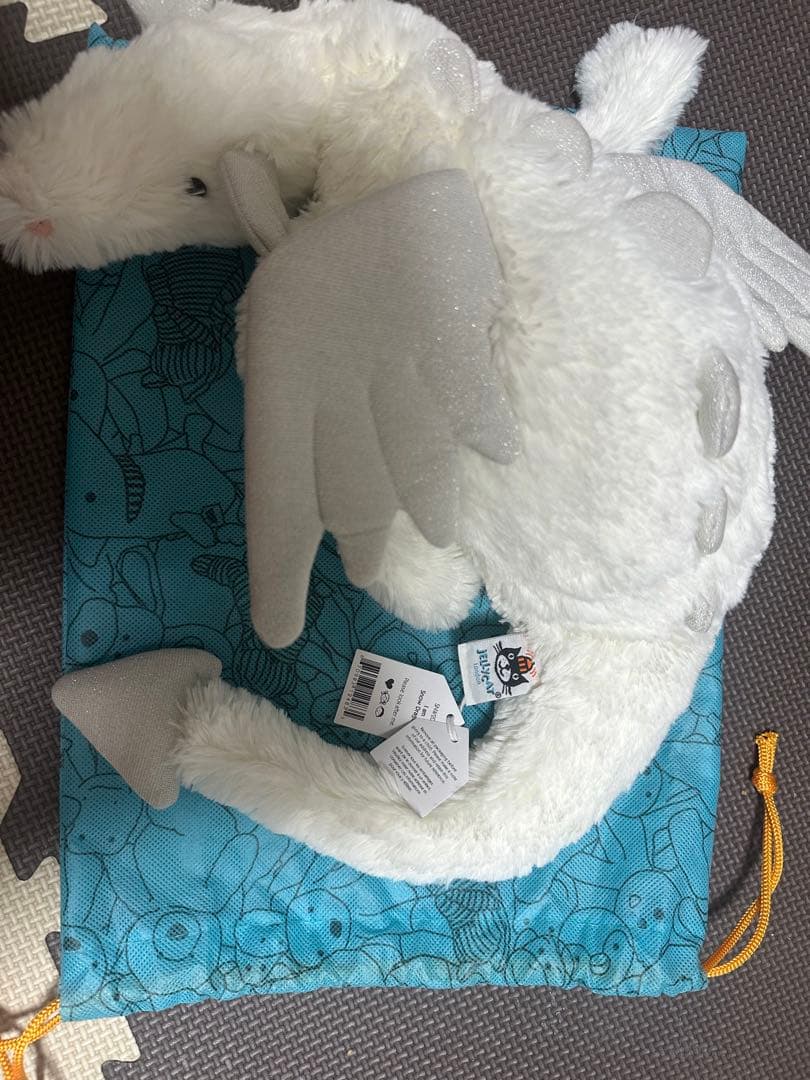  ホワイトドラゴンぬいぐるみ 60cm