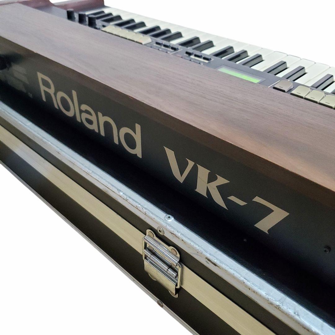 【希少・名機】Roland VK-7 オルガンキーボード 日本製 ハードケース付