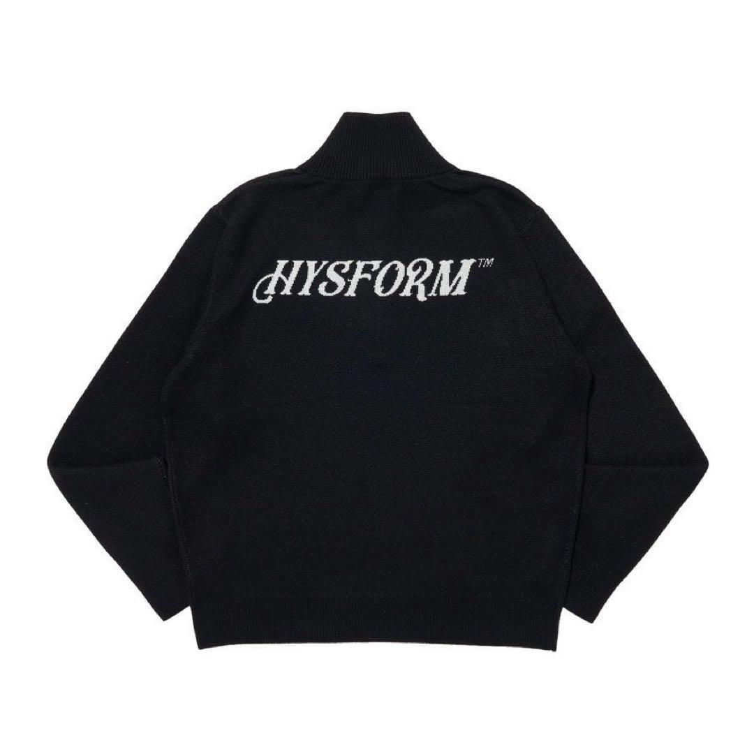 HYSFORM™ EMBLEM HALF ZIP KNIT
