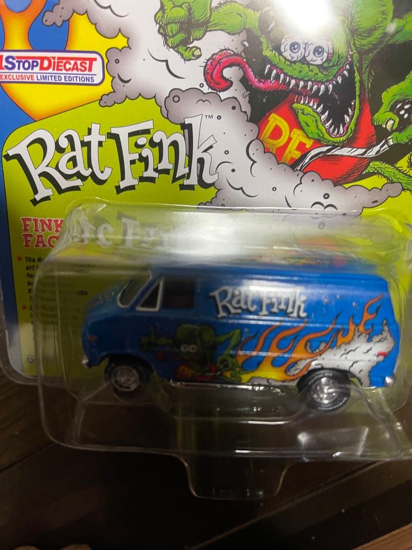 ジョニーライトニング　ラットフィンク　シェビーバン　1/64限定別注モデル！