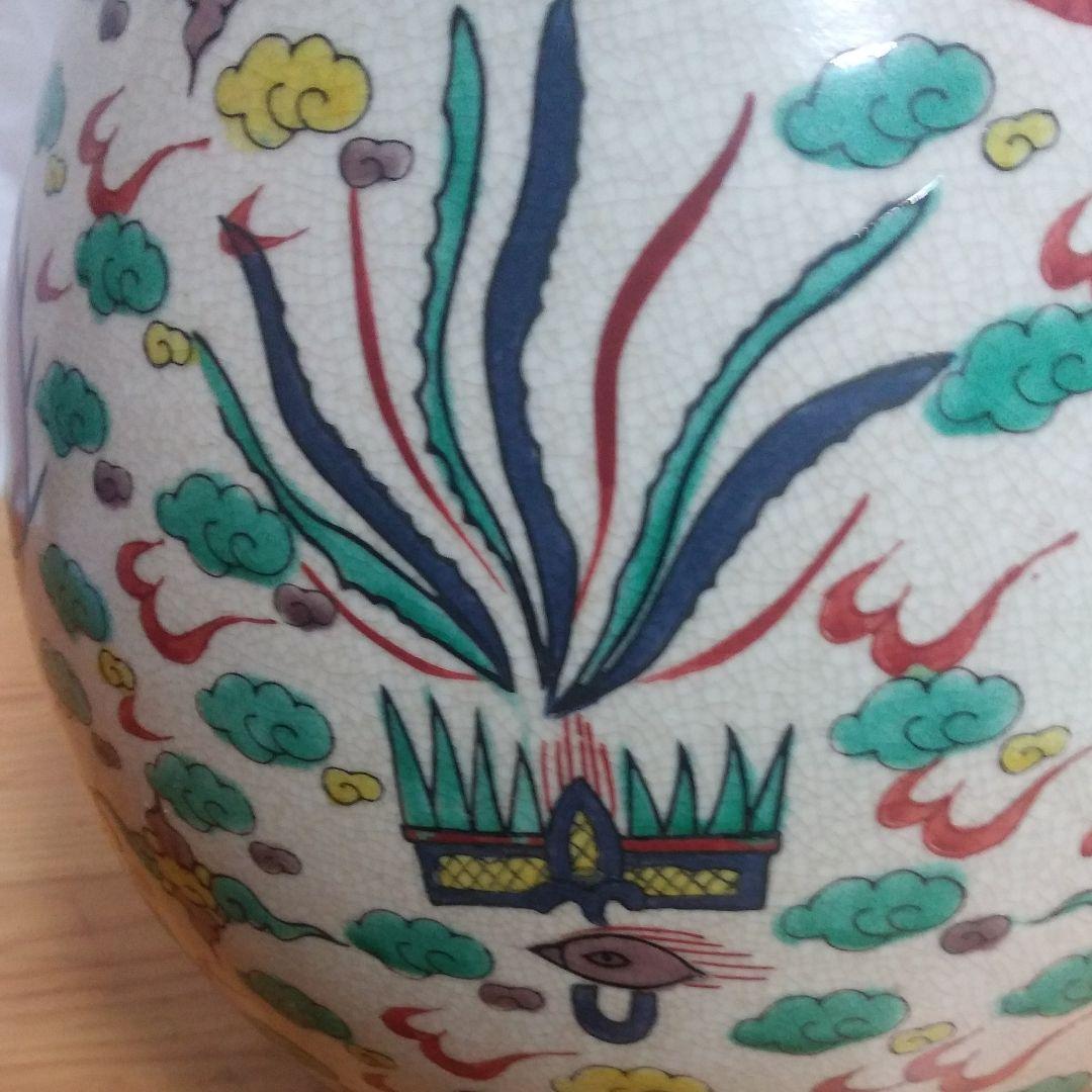 中国龍図瓢箪徳利大(大明万暦年製)大幅値下げ