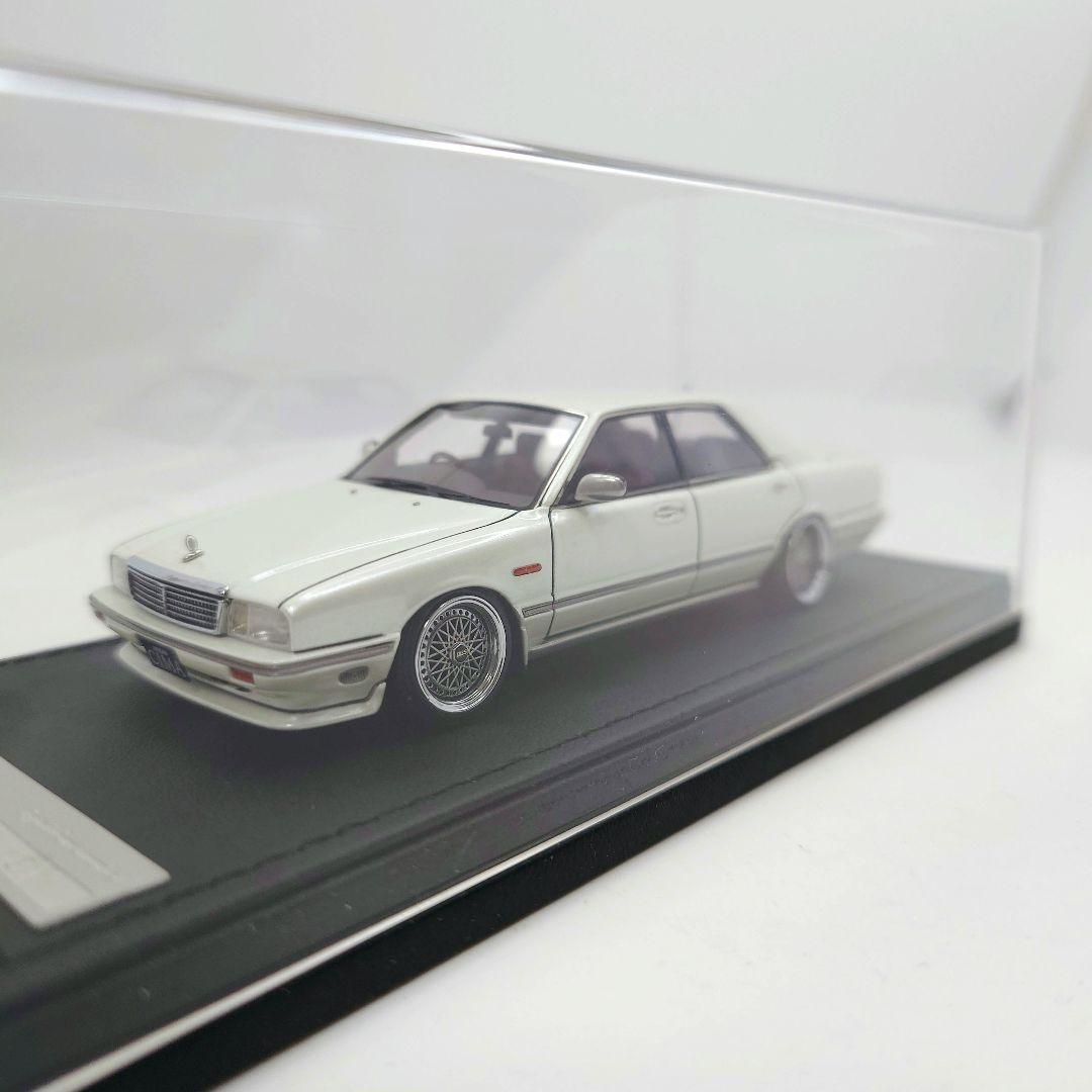 1/43 イグニッションモデル 日産 シーマ Y31 パールホワイト