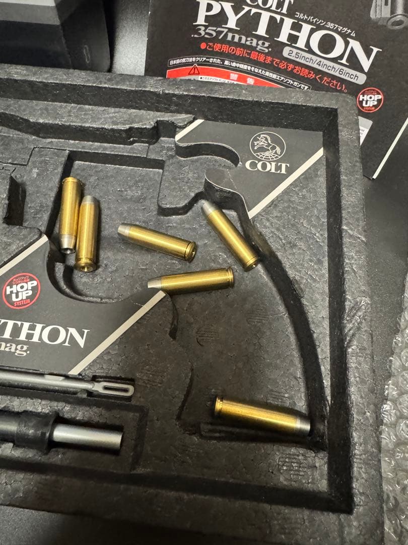COLT PYTHON .357mag ガスリボルバー 6インチ マルイ