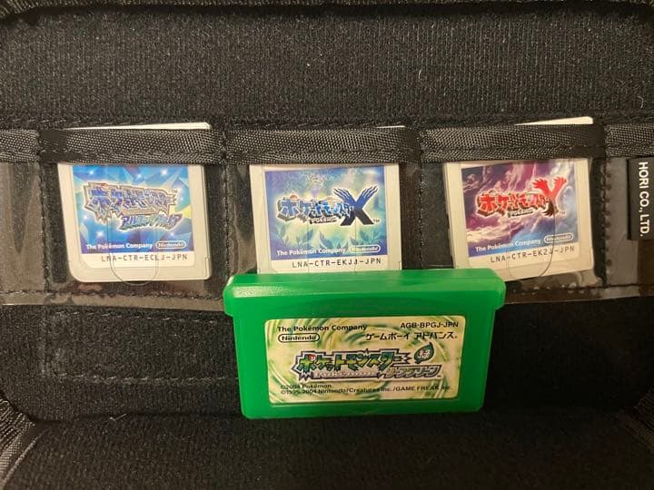 3DS本体　カバー　ポケモンゲームソフトセット