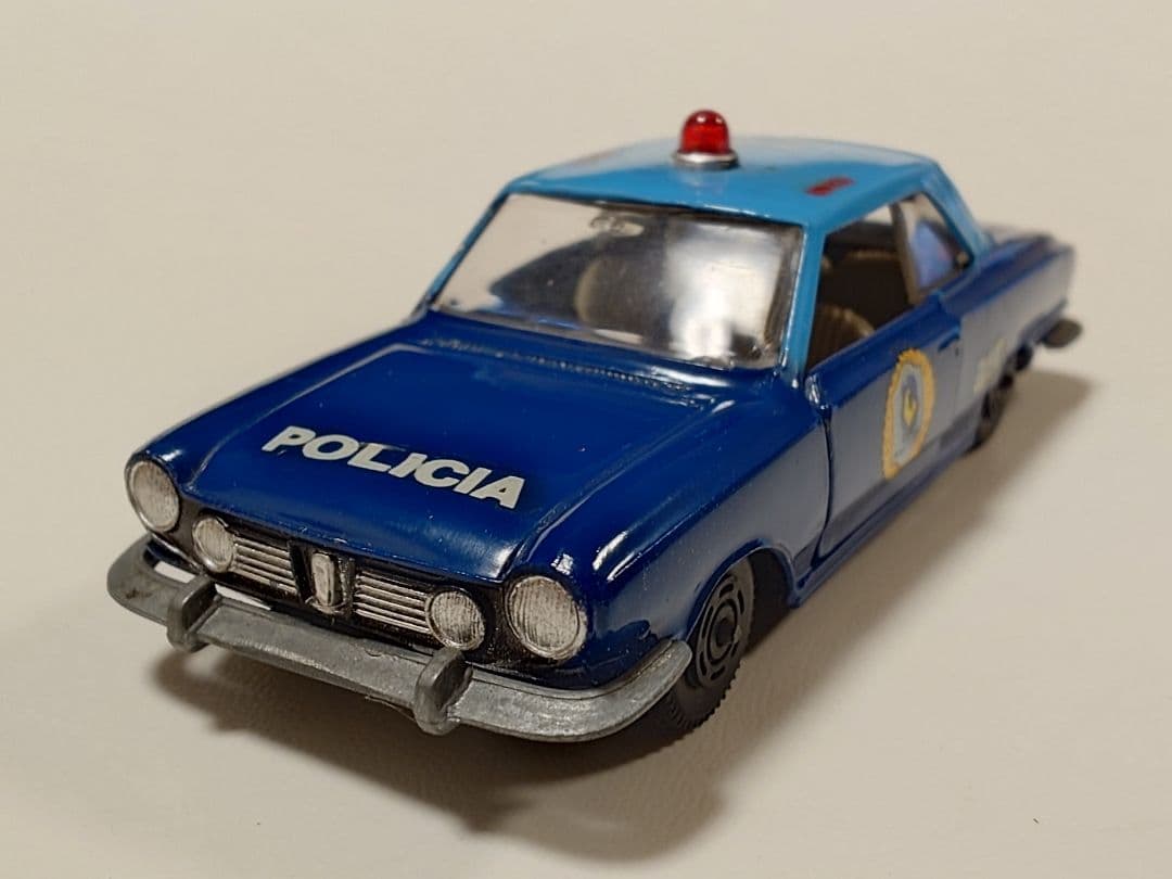 ミニカー BUBY TORINO 380w POLICIA