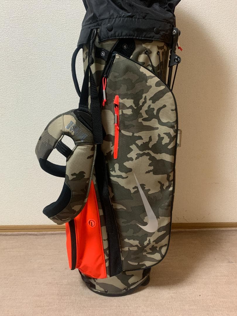 【美品】ナイキ ゴルフ キャディバッグ BG0403 迷彩