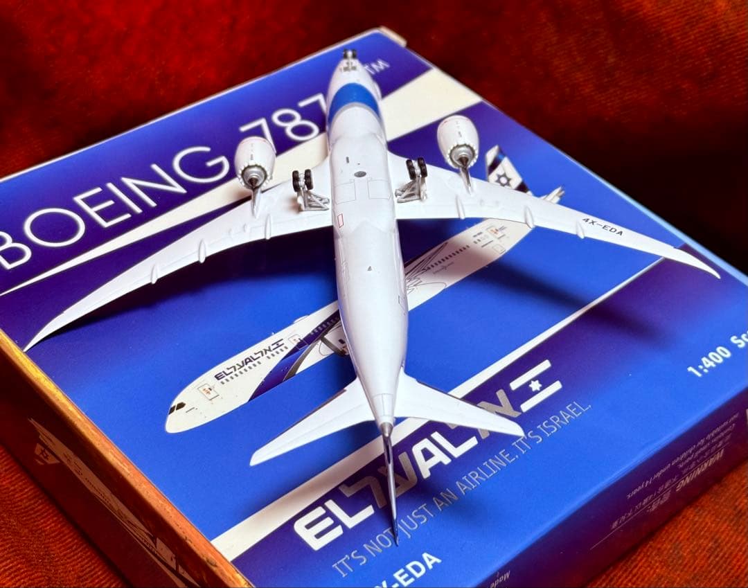 エルアル航空 ボーイング787-9 1/400 イスラエル EL AL