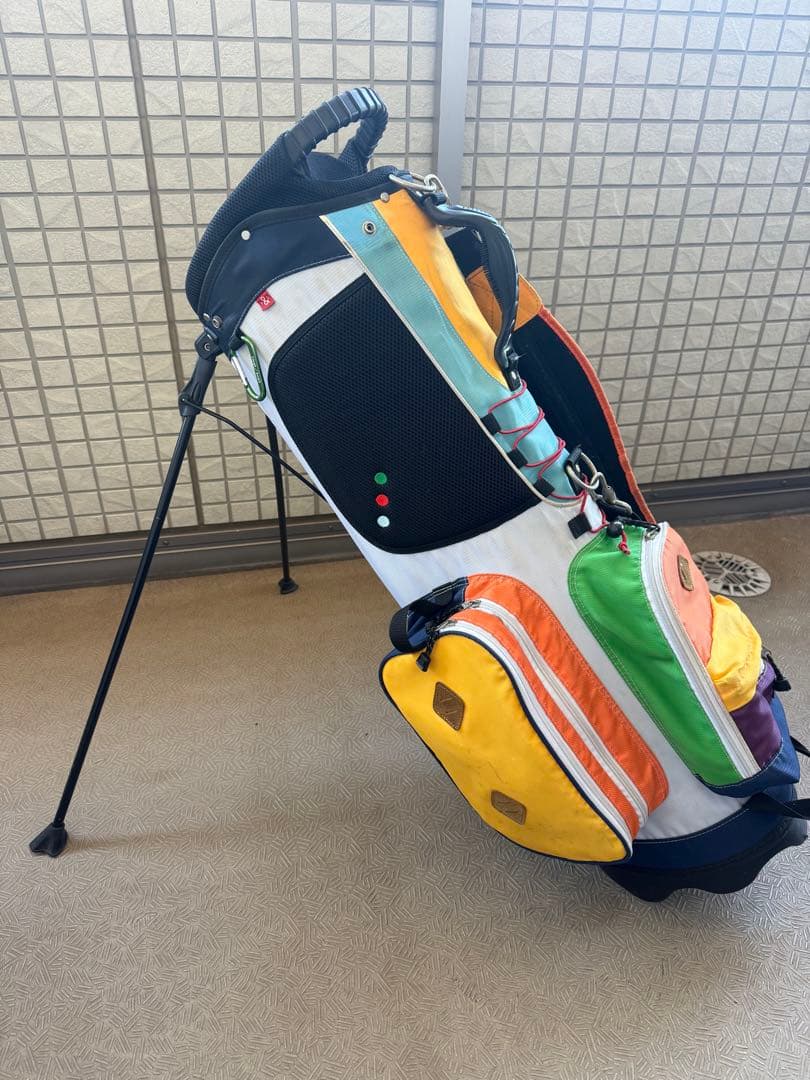 Rough & Swell キャディバッグ マルチカラー
