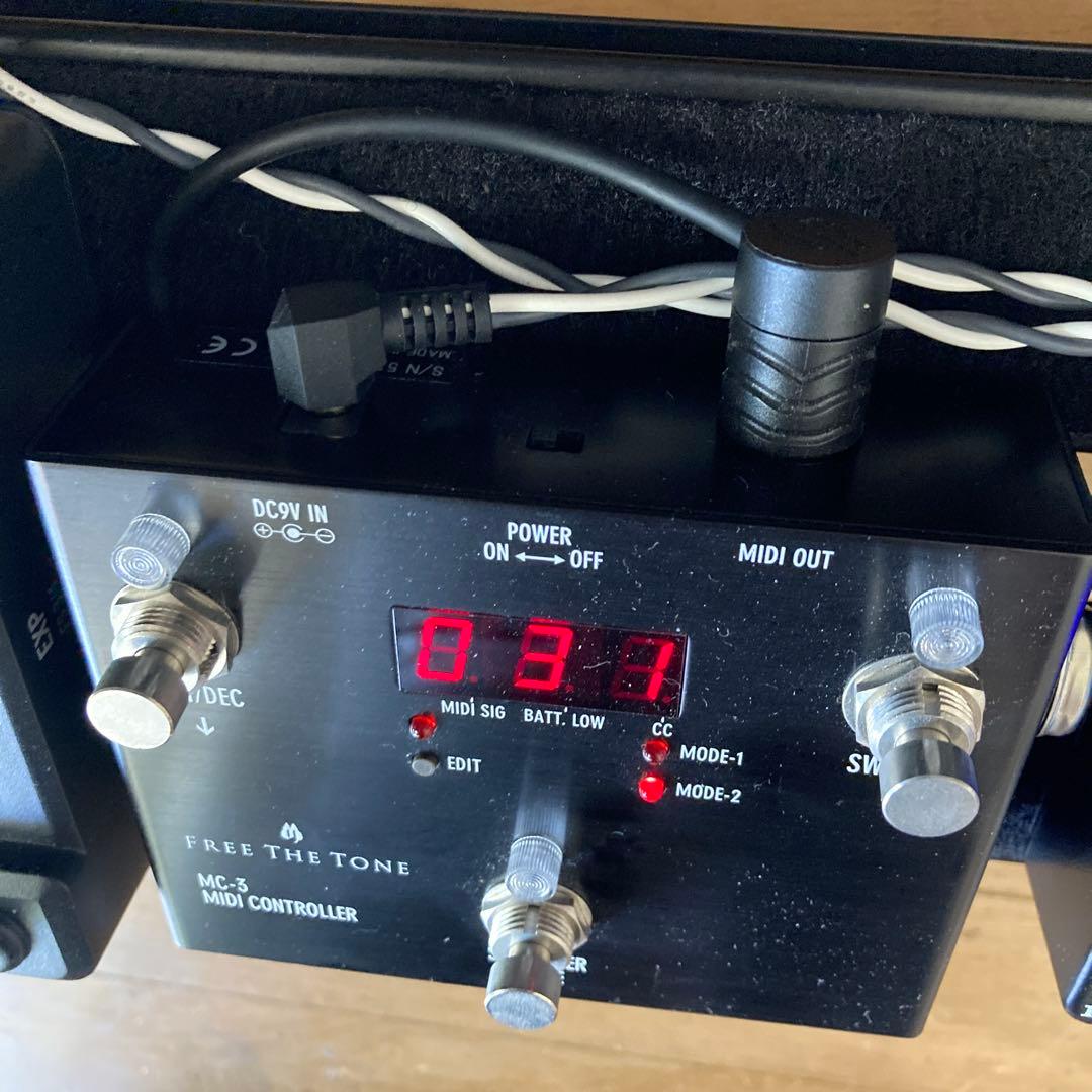 free the tone MC-3 ミディコントローラー　エフェクターMIDI