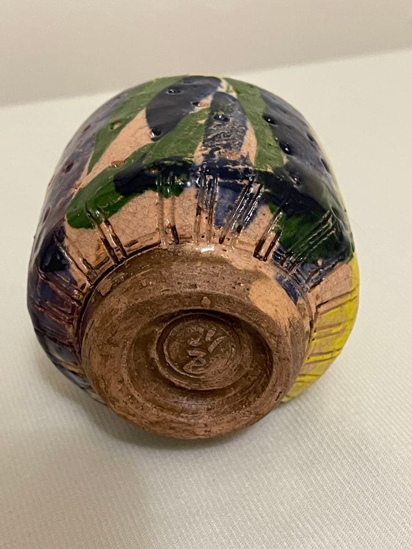 出口王仁三郎　ぐい呑み　茶碗　耀盌　ようわん 口径7cm 高さ6.6cm