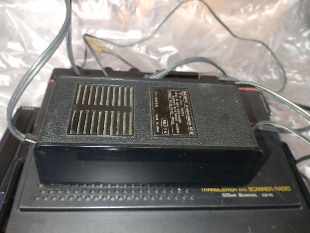 【通電確認済！】ソニー　トランシーバー　ICB-R5