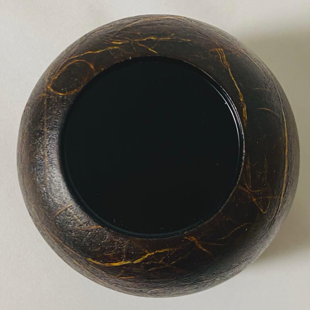 希少 築城筑良造 漆塗 和紙張 立雛 大棗 棗 なつめ 箱付 漆器 茶道具 茶道