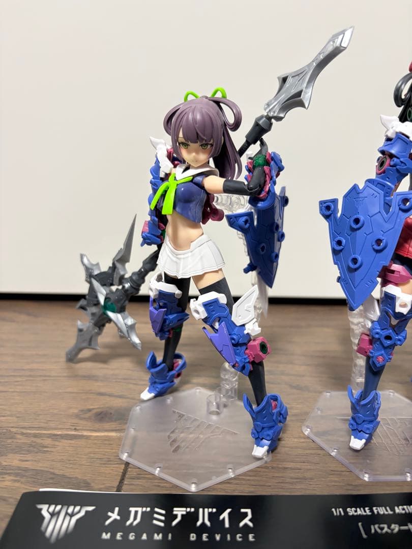 メガミデバイス　ナイト、ガンナー、タンク（素体のみナイト武装）　ジャンク