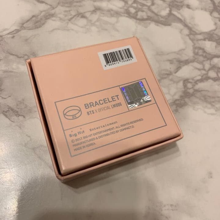 BTS LOVE MYSELF LM ブレスレット