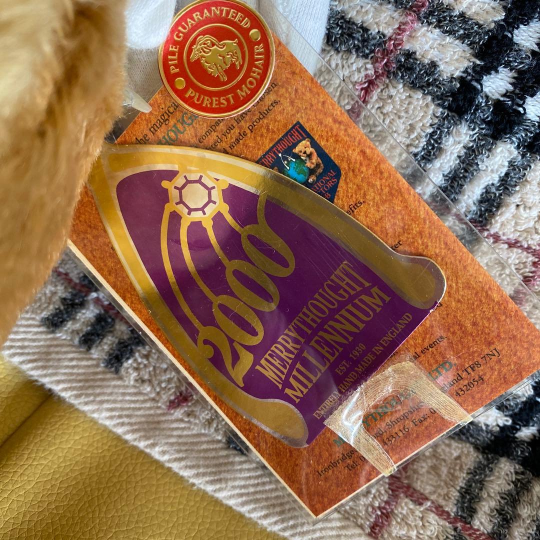 メリーソート社テディベア　チーキー 可愛い♡お耳に鈴♪ イギリス