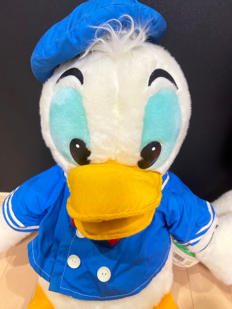 ヴィンテージ　ドナルドダック＆デイジーダック(Ｌ)　50㎝