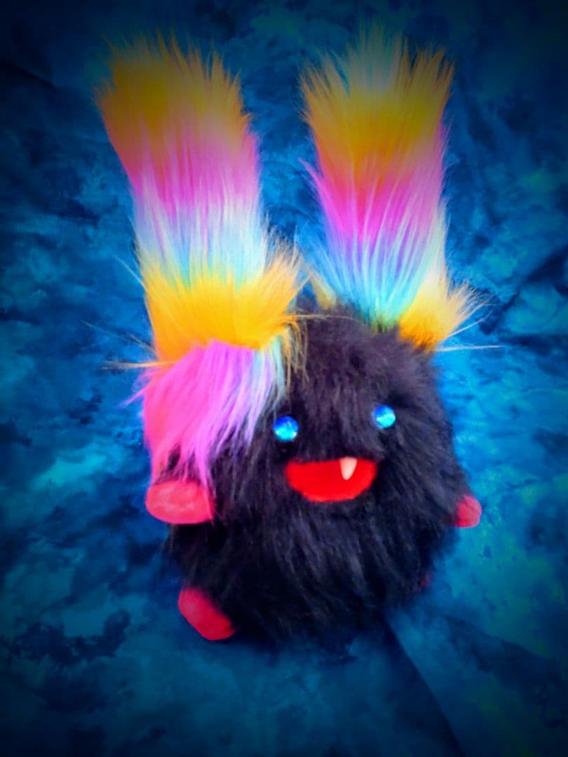 まんまるんモンスター♥人形 アートドールおばけ幻獣 ハンドメイドぬいぐるみ