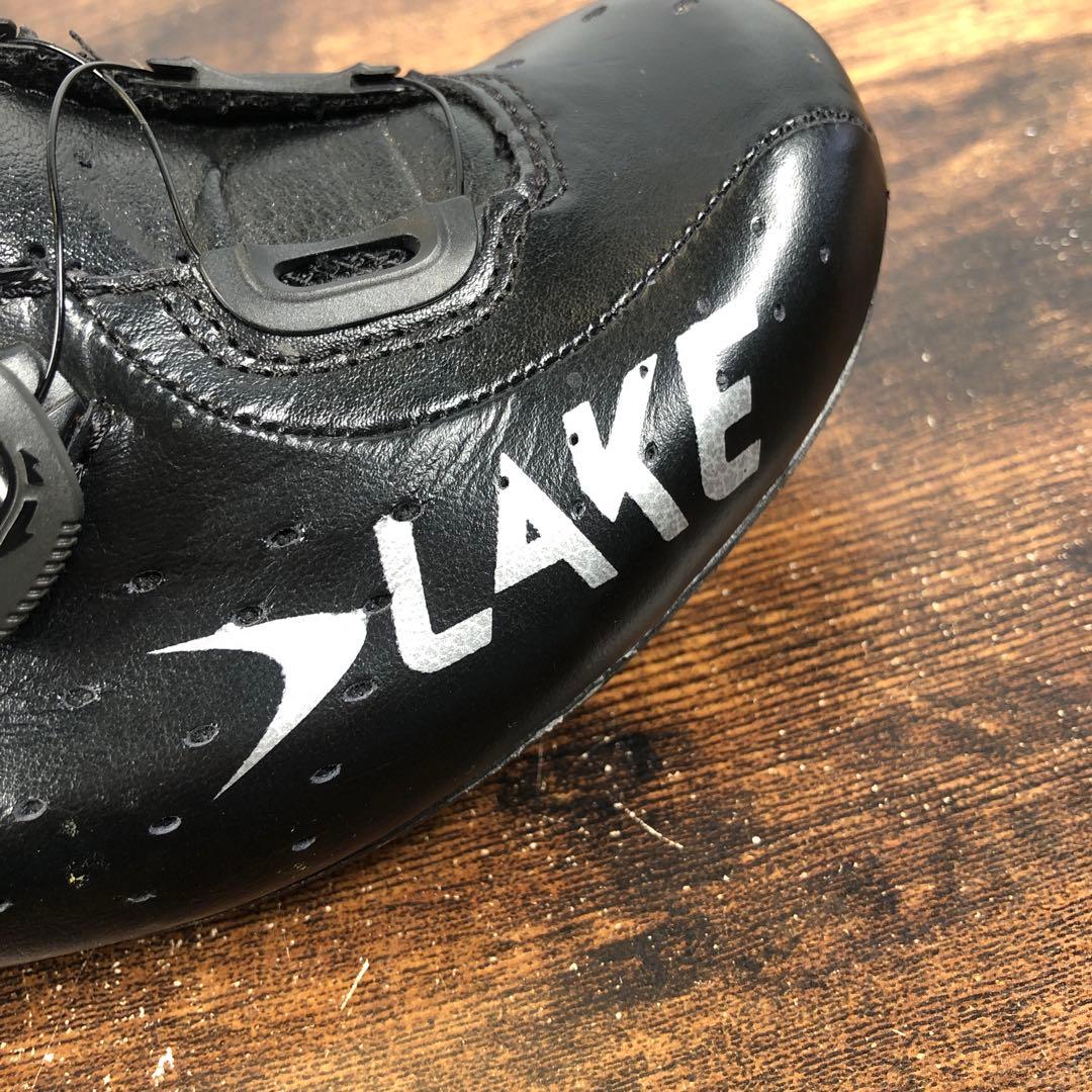 Lake CX332 サイクリングシューズ カンガルー革 26.5~27.0cm