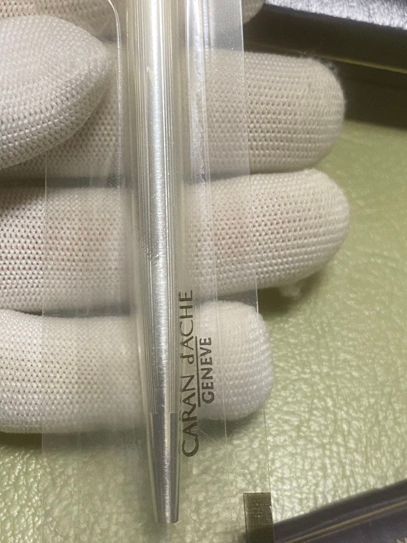 CARAN d'ACHE カランダッシュ エクリドール 銀張 旧型