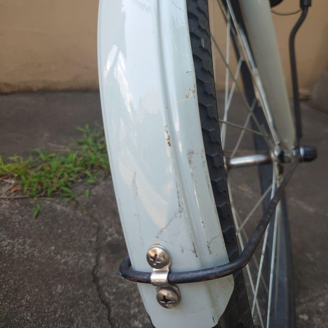 bikke 子供用自転車 グレー 前面バスケット付き