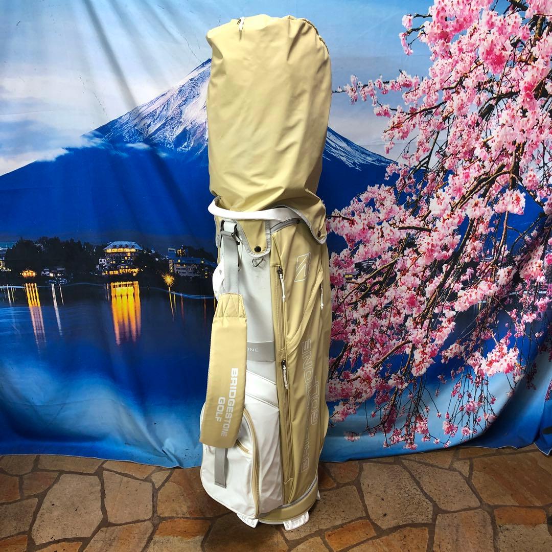 寶BV-1111 ブリヂストン キャディバッグ 軽量モデル2.5kg イエロー