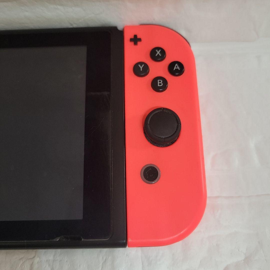 【ジャンク】Switch本体（赤青Joy-Con）電池膨張あり