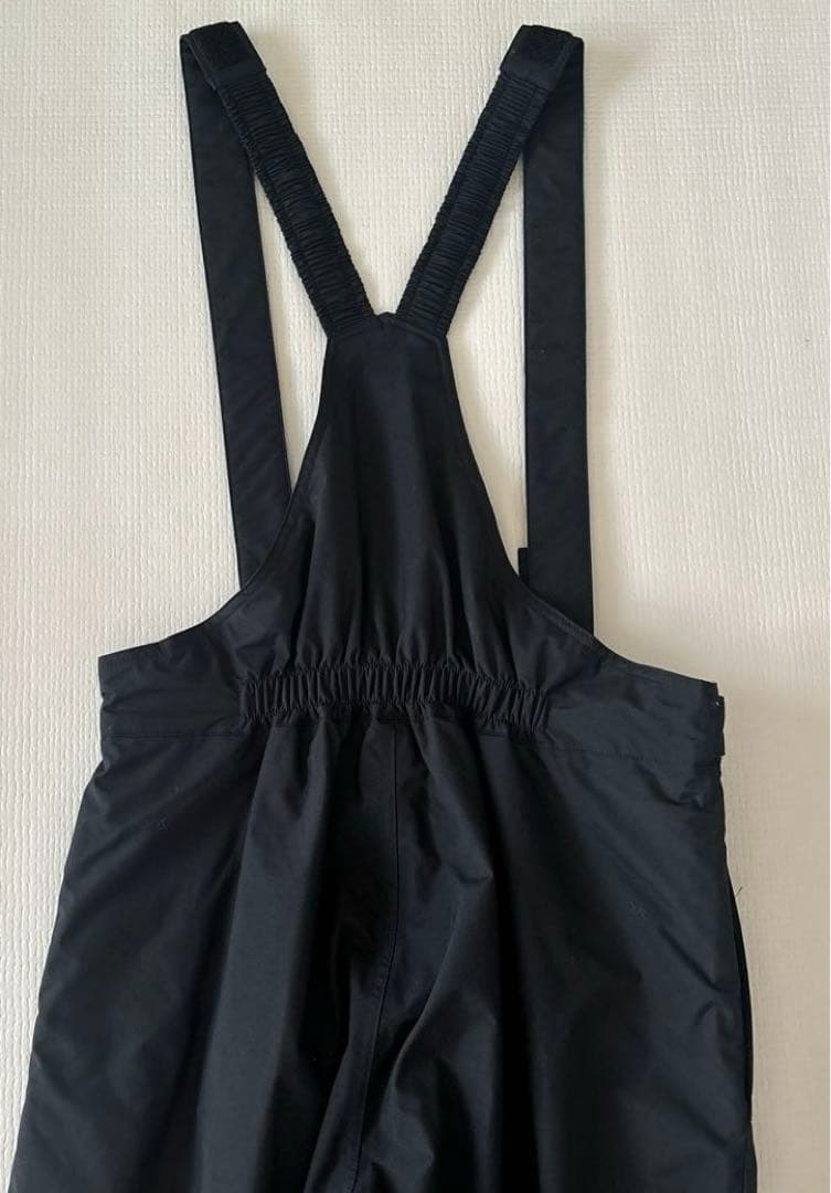 DESCENTE 子ども用スノーボードウェア 上下セット 黒蛍光イエロー 160