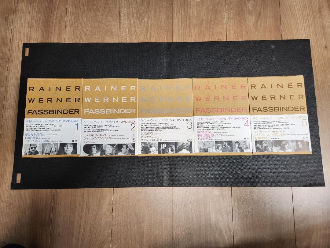 ライナー·ヴェルナー·ファスビンダーDVD-BOX　 5セット
