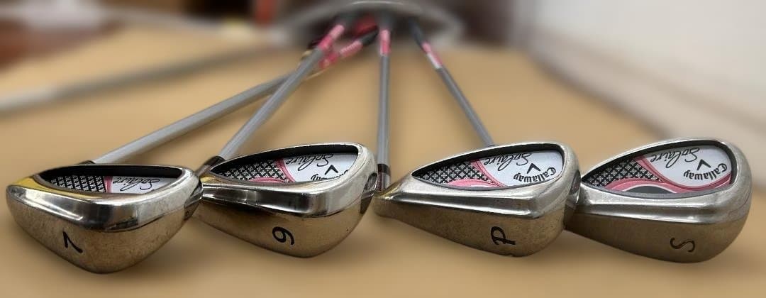 キャロウェイ ソレイユ レディース クラブ8本セット バック付き