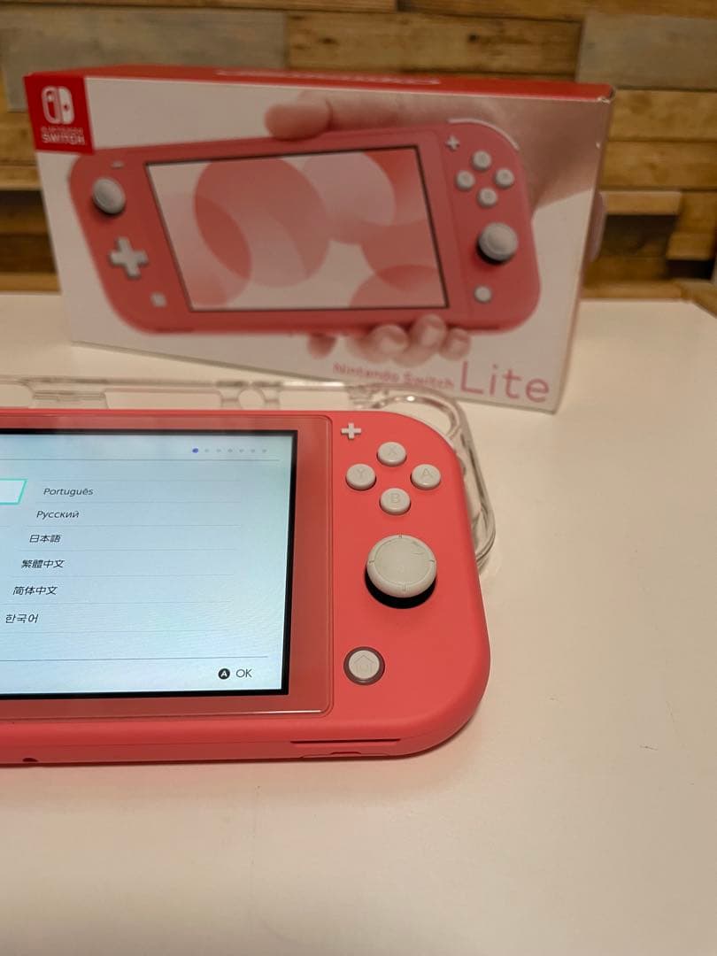 Nintendo Switch Lite 本体 ピンク 2020年