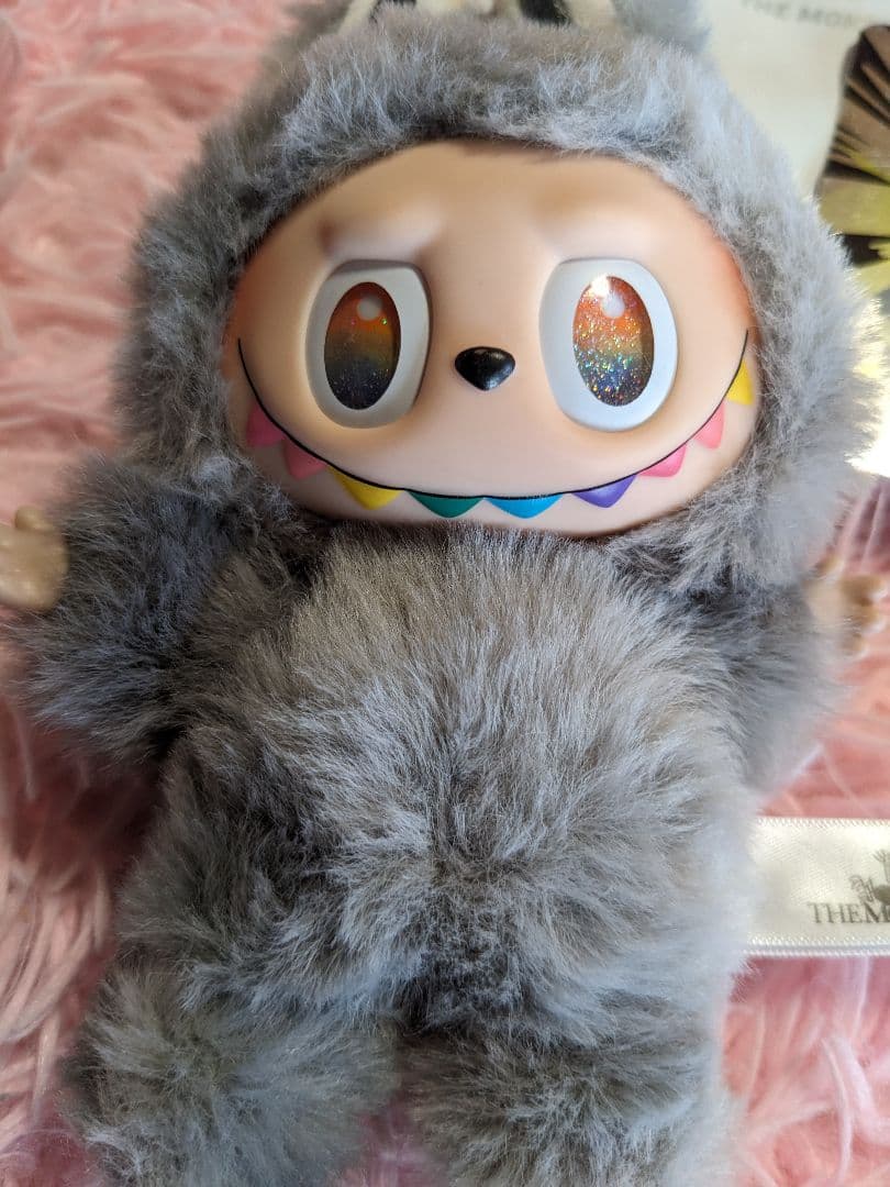 正規品 ラブブ シークレット エナジー 黒 グレー POP MART 箱付き