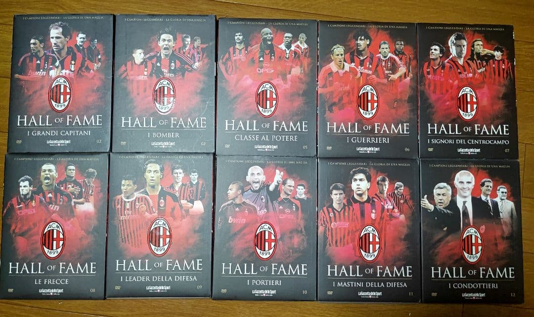 ACミラン　DVDコレクション　HALL OF FAME　レジェンド