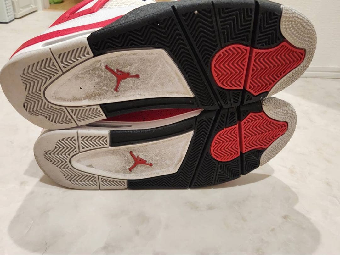 シューズ(男性用) Nike Air Jordan 4 Retro \"Red Cement\"30cm
