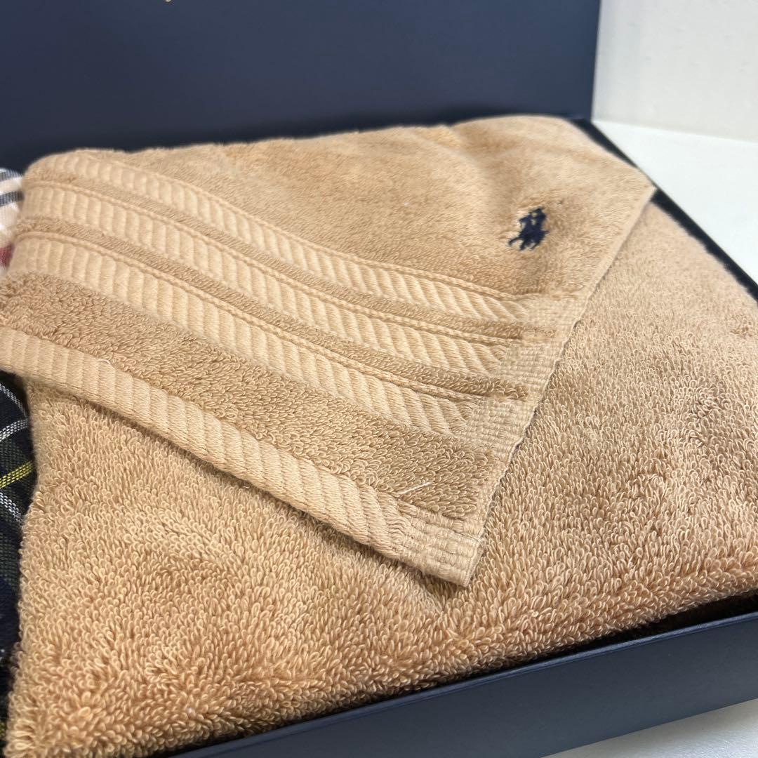 Ralph Lauren＊タオルセット・バスタオル・フェイスタオル・チェック柄
