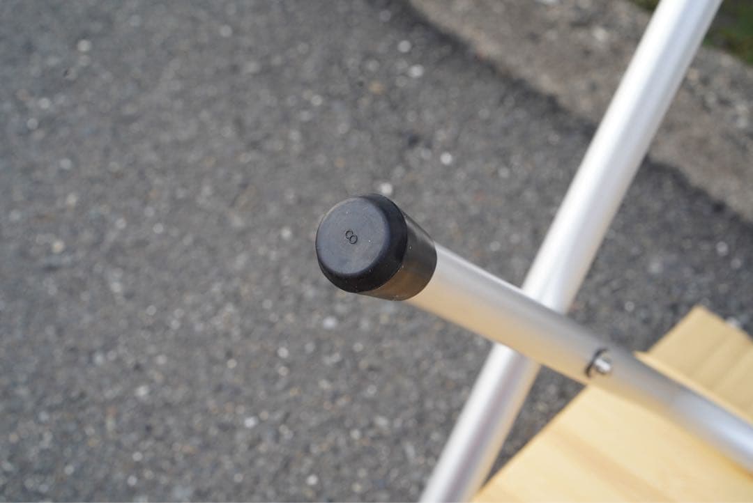 【美品】 peak フォールディングシェルフロング 竹