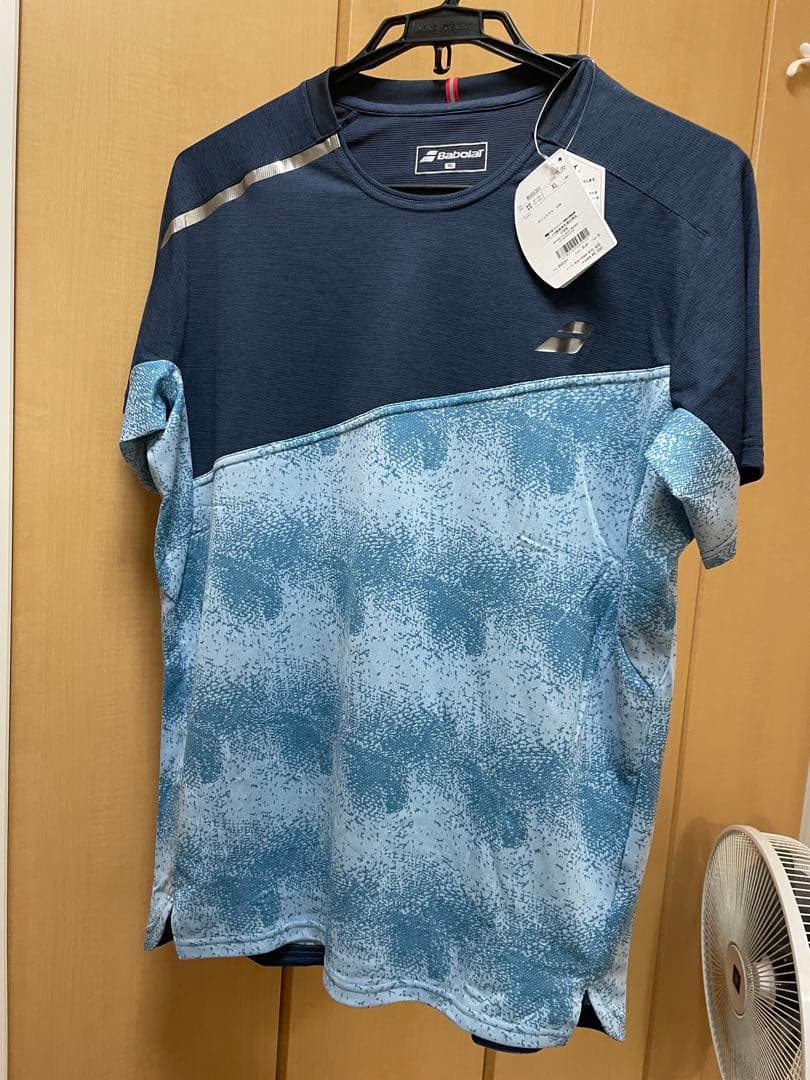 バボラ　テニスウェア　メンズ　シャツXL4点、短パンL1点の5点セット