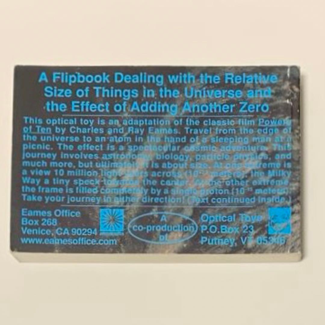 POWERS OF TEN   A Flipbook Eames イームズ