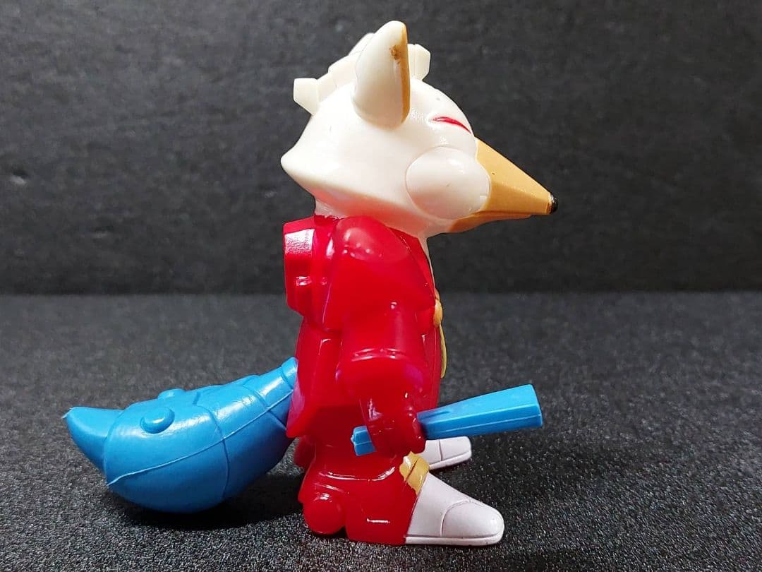 キャッ党忍伝 てやんでえ コーン守 1990 ソフビ フィギュア バンダイ