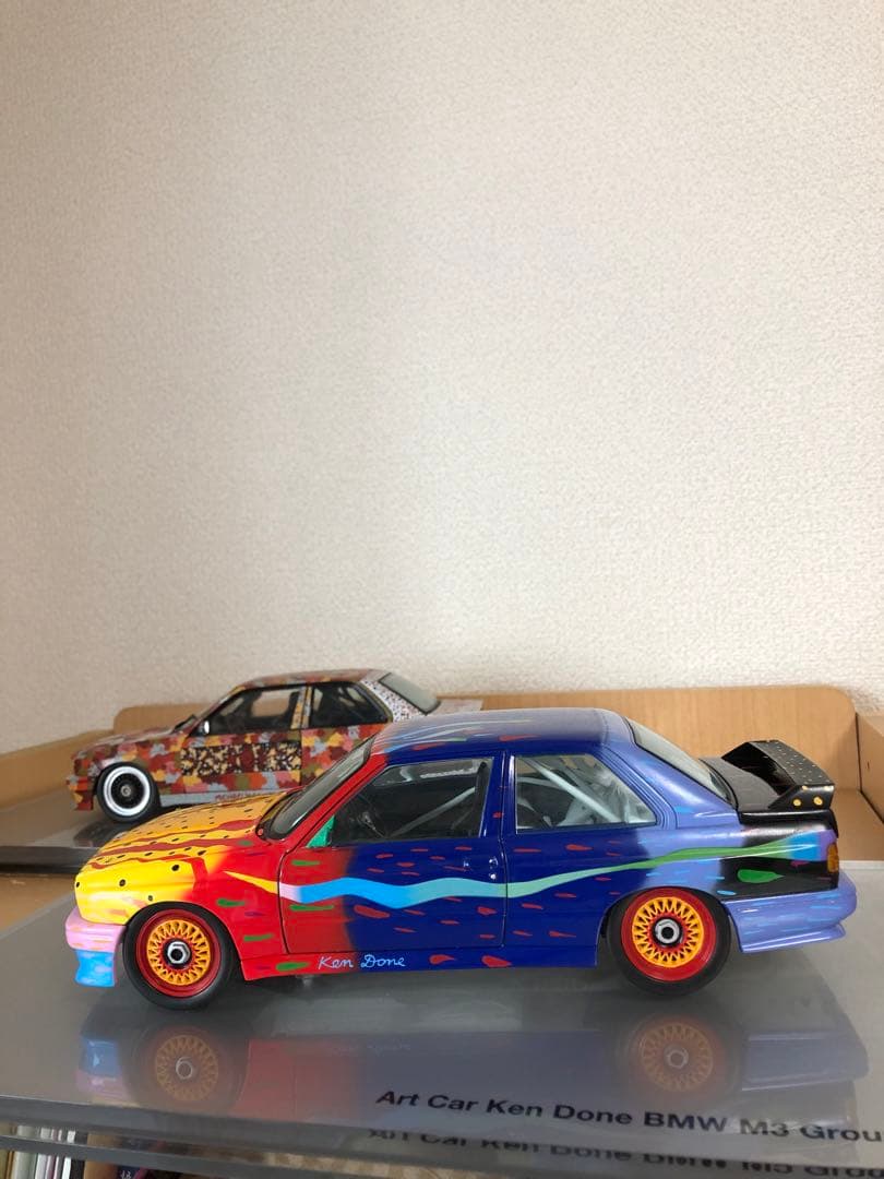 1/18  M3 artcar シリーズ　2台セット