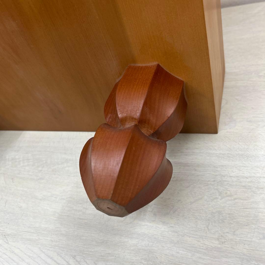 【未使用品】碁盤 本桂 40号 脚付