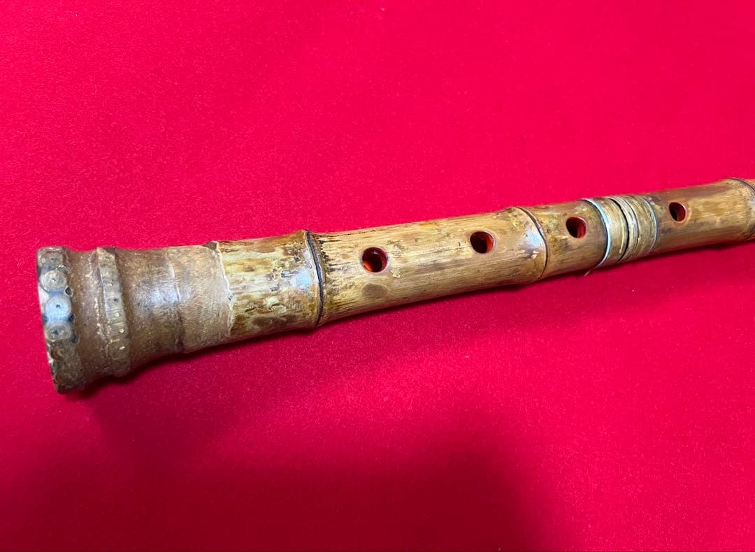 和楽器 尺八 在銘 呂風山 長さ55.5cm