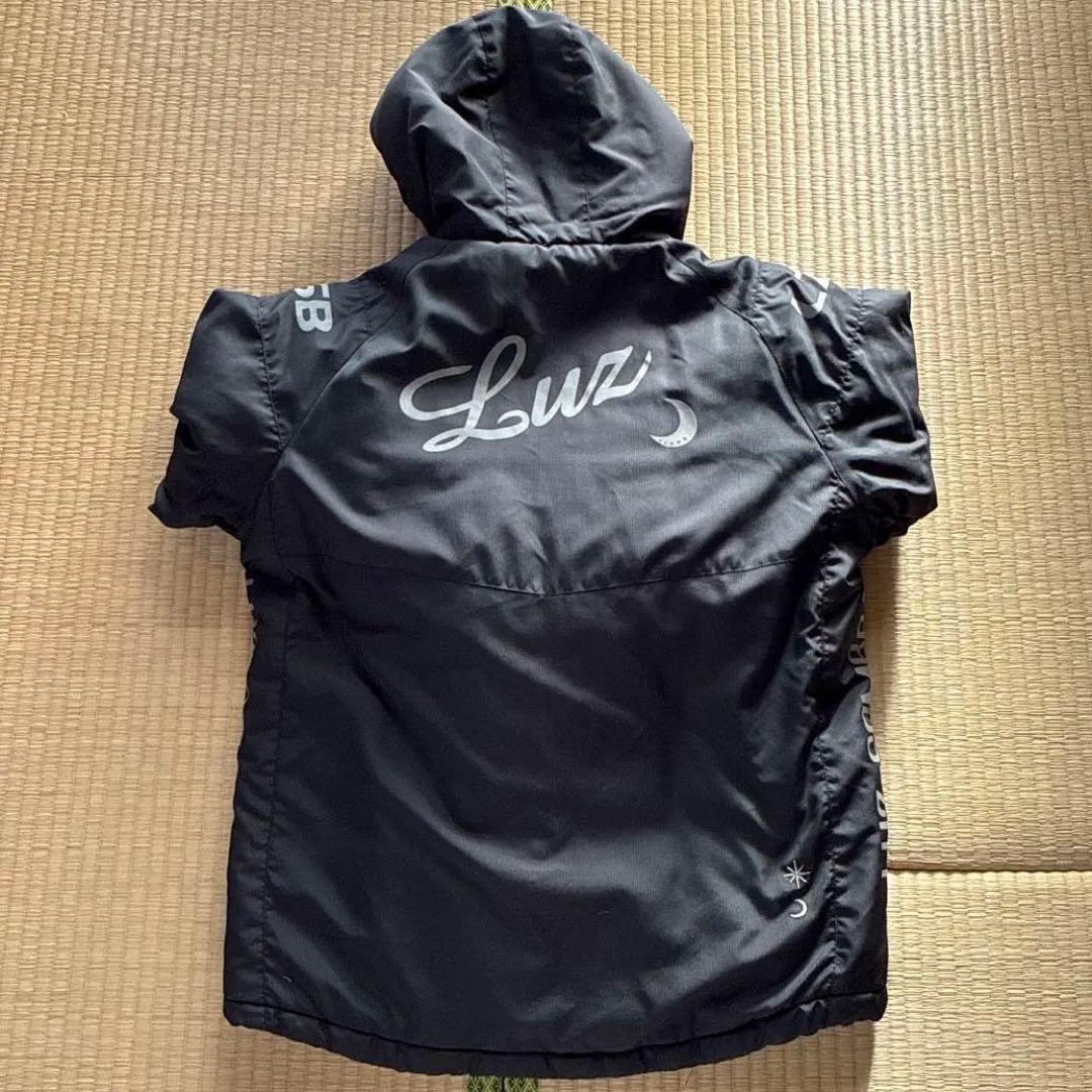 【LUZeSOMBRA】中綿ジャケット フ ットサルサッカー M ブラック