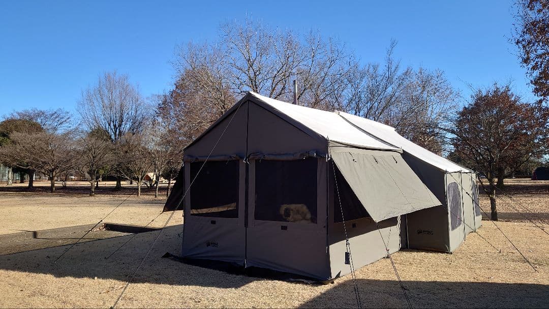 コディアックキャビンロッジ専用サイドウォール付きオーニング