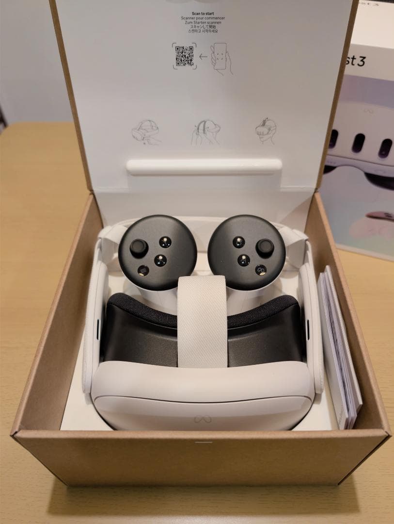  Quest 3 512GB 使用時間3時間程度
