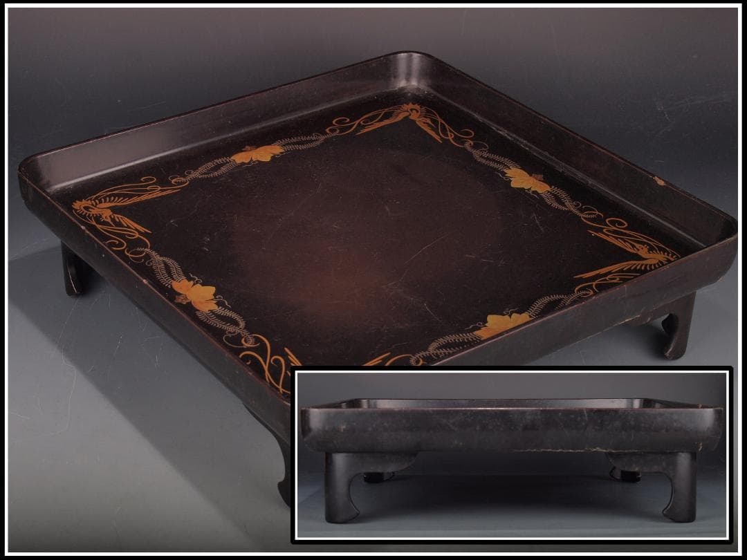 解体屋さん委託　江戸時代お茶のセット　激安骨董品 X582A11-4