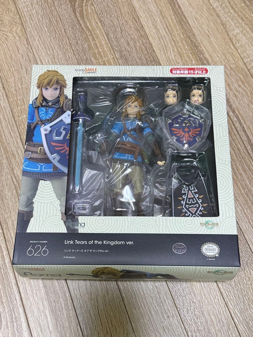 figma ゼルダの伝説 ティアーズ オブ ザ キングダム リンク 新品未開封