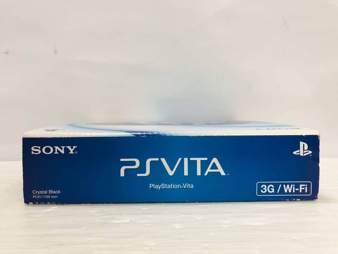 ★未使用★極美品PS Vita3G/Wi-Fiモデルクリスタル・ブラック1100