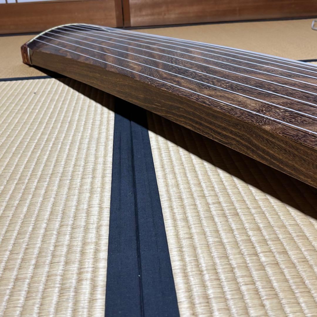 【高級 送料込み】お琴 13弦 綾杉彫り くり甲 和楽器