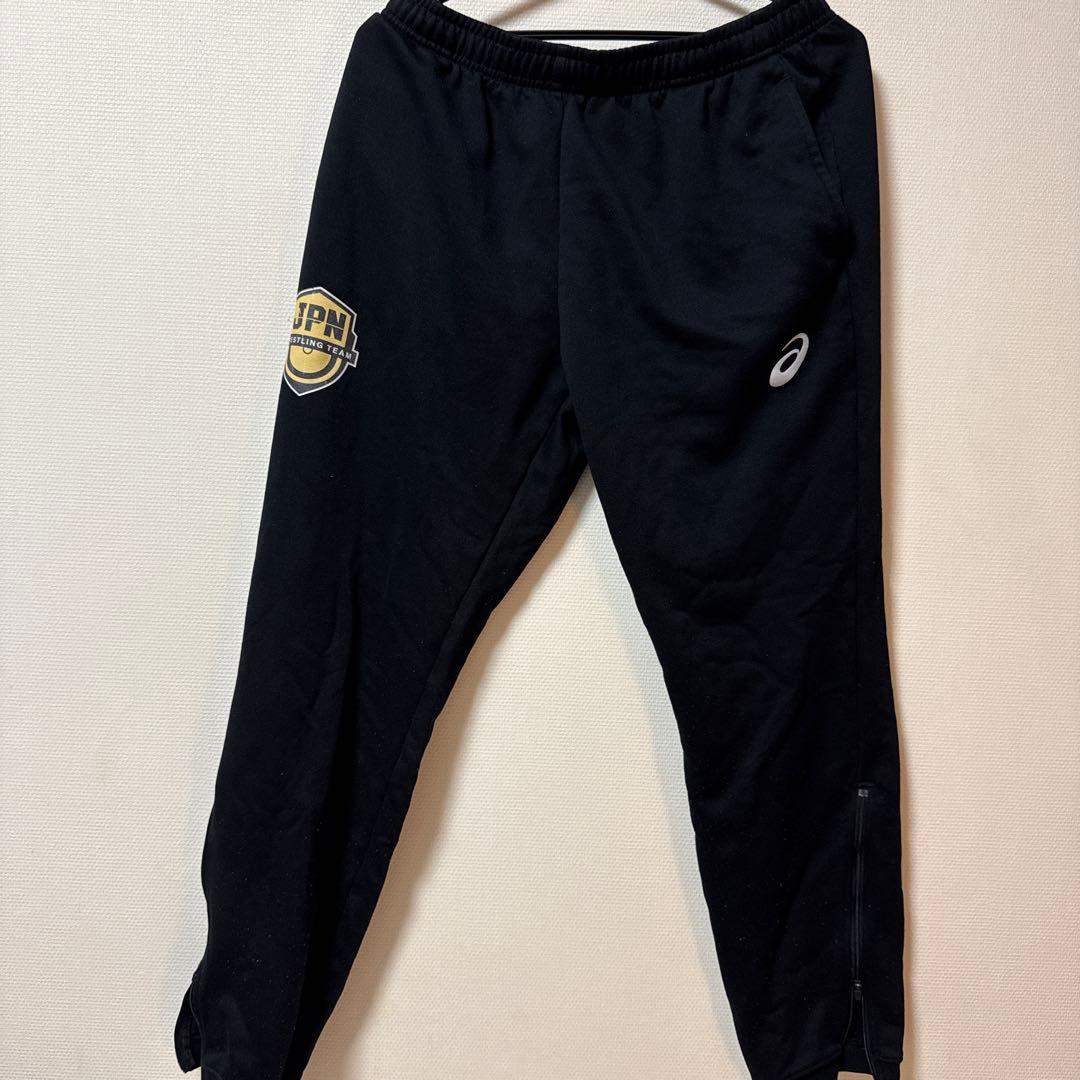 レスリング　日本代表 ジャージジャケット＆パンツ セット　asics XL